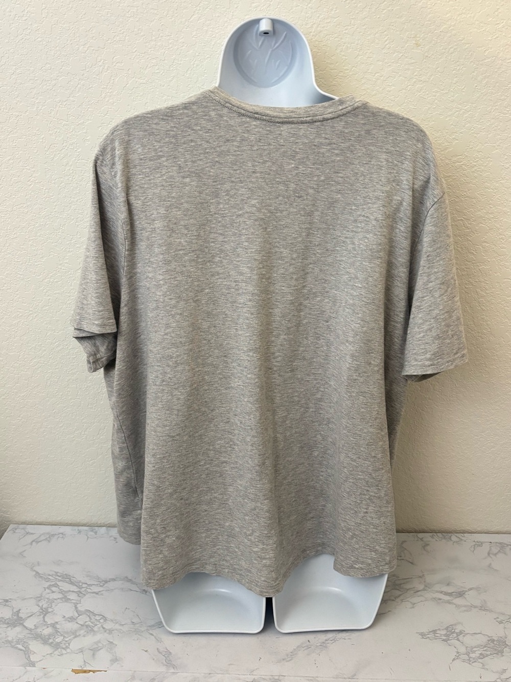 Terra & Sky Short Sleeve Pullover Top Women’s 2X 20W 22W Gray Shirt - Picture 6 of 8